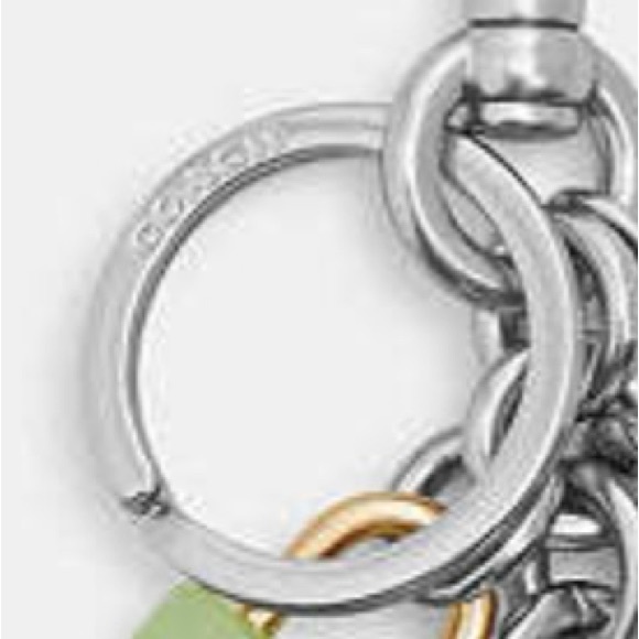 NWT Coach Key Cluster Bag Charm Keychain - Picture 6 of 8
